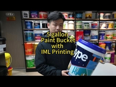 70 ml παχύτητα στρογγυλό πλαστικό κουβά για ανθεκτική και ασφαλή συσκευασία