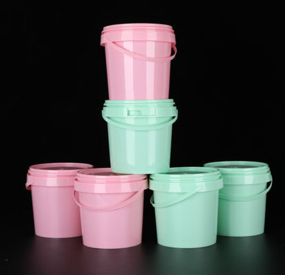 Τυπογραφία με οθόνη πλαστικό κουβά τροφίμων προσαρμοσμένο 0.2L-20L χωρητικότητα