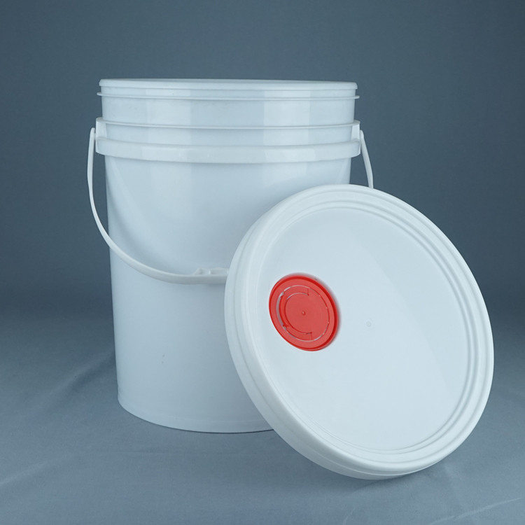 5L άσπρο πλαστικό βάρος σταμνών 1.2KG ζωγραφικής για το σπίτι που διακοσμεί τα προγράμματα