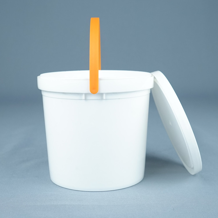 PP/HDPE πλαστικός κάδος αποθήκευσης για την αποθήκευση τροφίμων με την εκτύπωση IML
