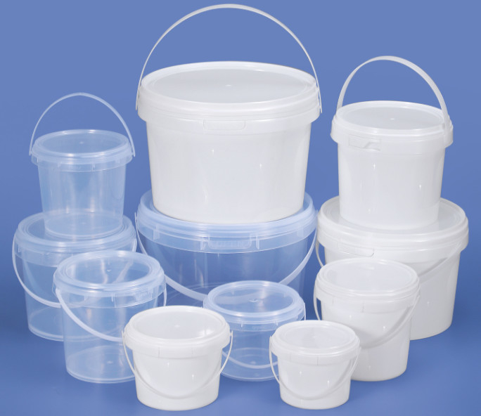 HDPE υλικό πλαστικό λευκό ή άλλο χρώμα 0.2L-20L κάδων τροφίμων