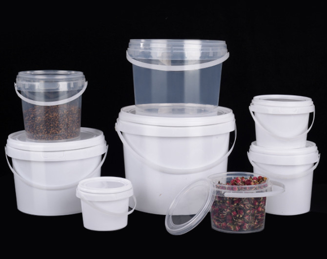 HDPE υλικό πλαστικό λευκό ή άλλο χρώμα 0.2L-20L κάδων τροφίμων