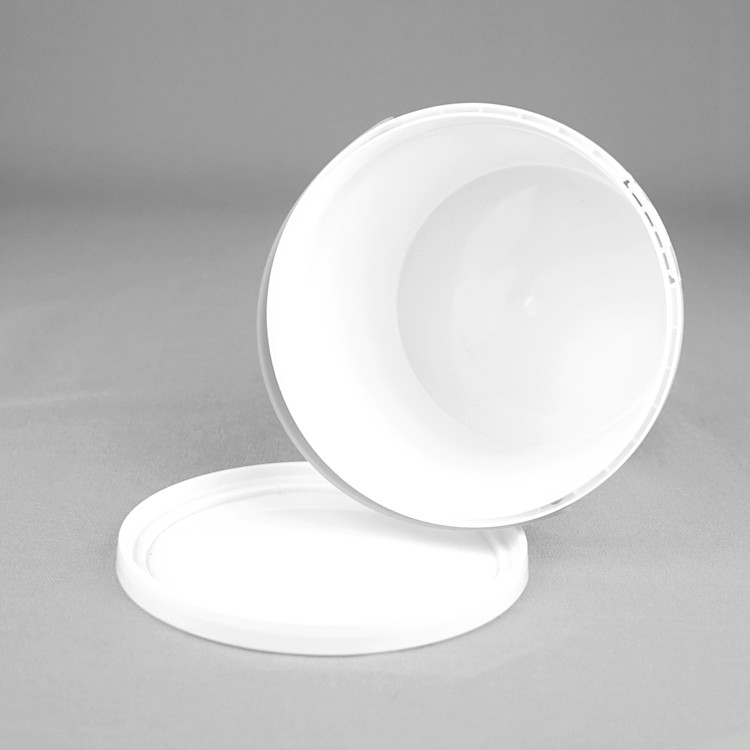 IML ή θερμική μεταφορά PP/HDPE πλαστικό κουβά τροφίμων με καπάκι για συσκευασία τροφίμων