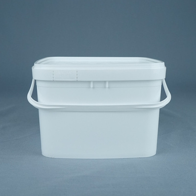 3kg παγωτό που συσκευάζει τον τετραγωνικό πλαστικό βαθμό τροφίμων κάδων