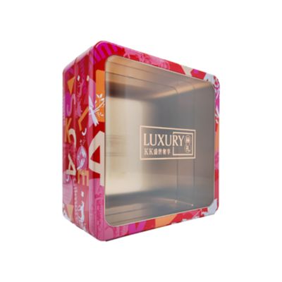 Μικρή διακοσμητική κονσέρβα ανθεκτική και τέλεια για τις λύσεις συσκευασίας σας