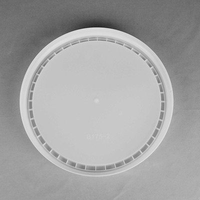 Λευκοί κουβάδες διατροφικής ποιότητας 1L-5L με καπάκι