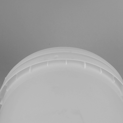 Λευκοί κουβάδες διατροφικής ποιότητας 1L-5L με καπάκι