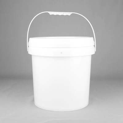 10L 25*23*27cm φορητός πλαστικός κάδος με το βαθμό τροφίμων καπακιών PP
