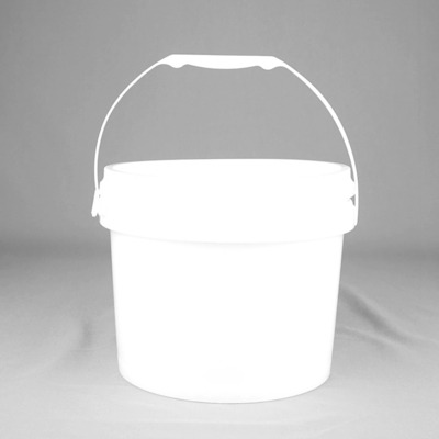 πλαστικός κάδος τροφίμων 5L PP/HDPE με τη λαβή