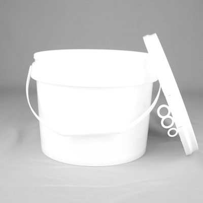 πλαστικός κάδος τροφίμων 5L PP/HDPE με τη λαβή
