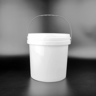 Στρογγυλός πλαστικός κάδος 5L με το καπάκι