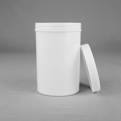 500ml χημικό πλαστικό συσκευάζοντας βάζο σκονών με το καπάκι