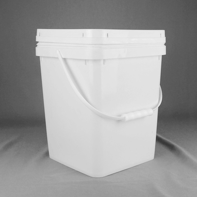 20L τετραγωνικός πλαστικός κάδος
