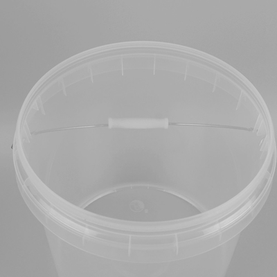 πλαστικός κάδος κάδων 10L 25*23*27cm διαφανής πλαστικός με το καπάκι