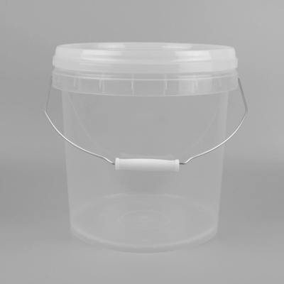 πλαστικός κάδος κάδων 10L 25*23*27cm διαφανής πλαστικός με το καπάκι