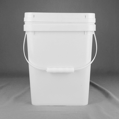 Πολυδιάστατο τετράγωνο πλαστικό κουβά 1,2 kg για διάφορες εφαρμογές