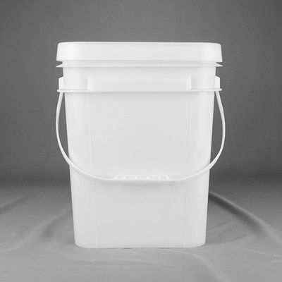 Διαβάστε τετράγωνο πλαστικό δοχείο 1,2 kg κατάλληλο για διάφορες βιομηχανίες