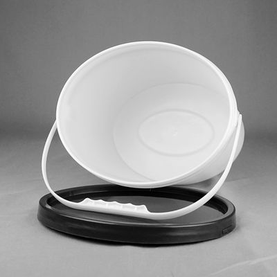 5kg ειδικός διαμορφωμένος πλαστικός κάδος χρωμάτων με το καπάκι και τη λαβή