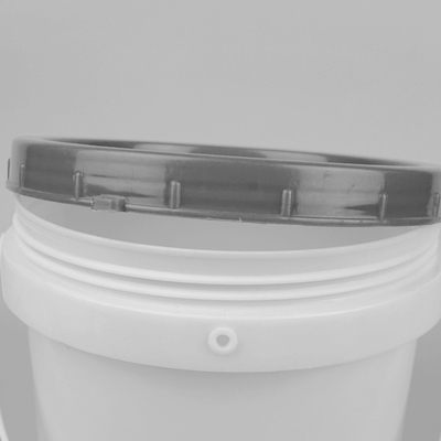 8L 25cm πλαστικοί κάδοι παιχνιδιών ύψους με το χρώμα συνήθειας καπακιών βιδών