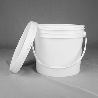 HDPE PP πλαστικός κάδος 5L χρωμάτων με τη λαβή