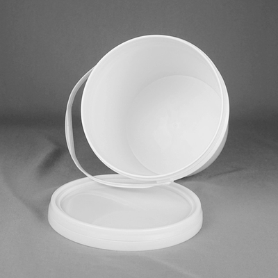 HDPE PP πλαστικός κάδος 5L χρωμάτων με τη λαβή