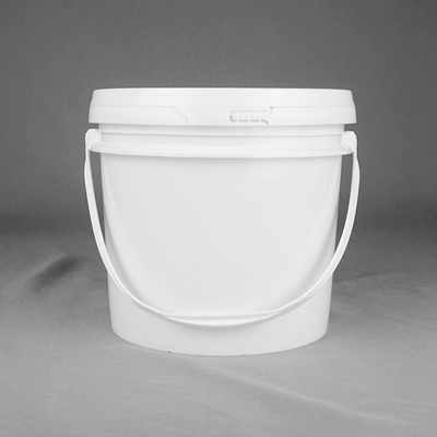 HDPE PP πλαστικός κάδος 5L χρωμάτων με τη λαβή