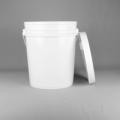 πλαστικός κάδος χρωμάτων 28*26*34cm 18L γύρω από τον κάδο χρωμάτων ανθεκτικό με το εργαλείο καπακιών και λαβών