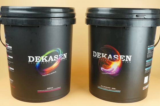 1.2KG πλαστικό κουβά χρώματος 1 γαλόνι χωρητικότητα με λαβή και καπάκι εγγυημένη